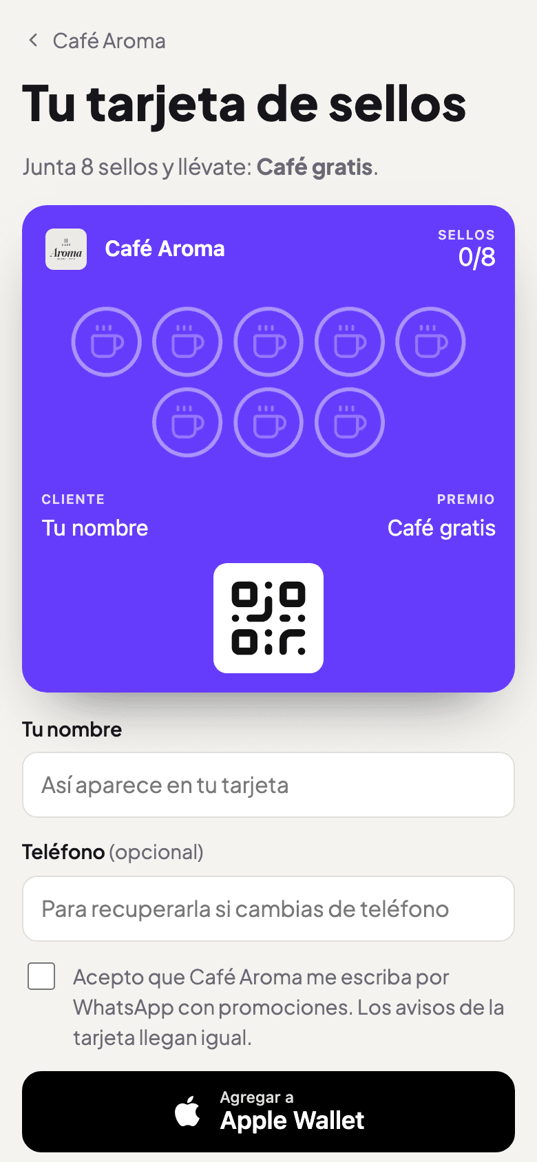 Tu cliente la guarda